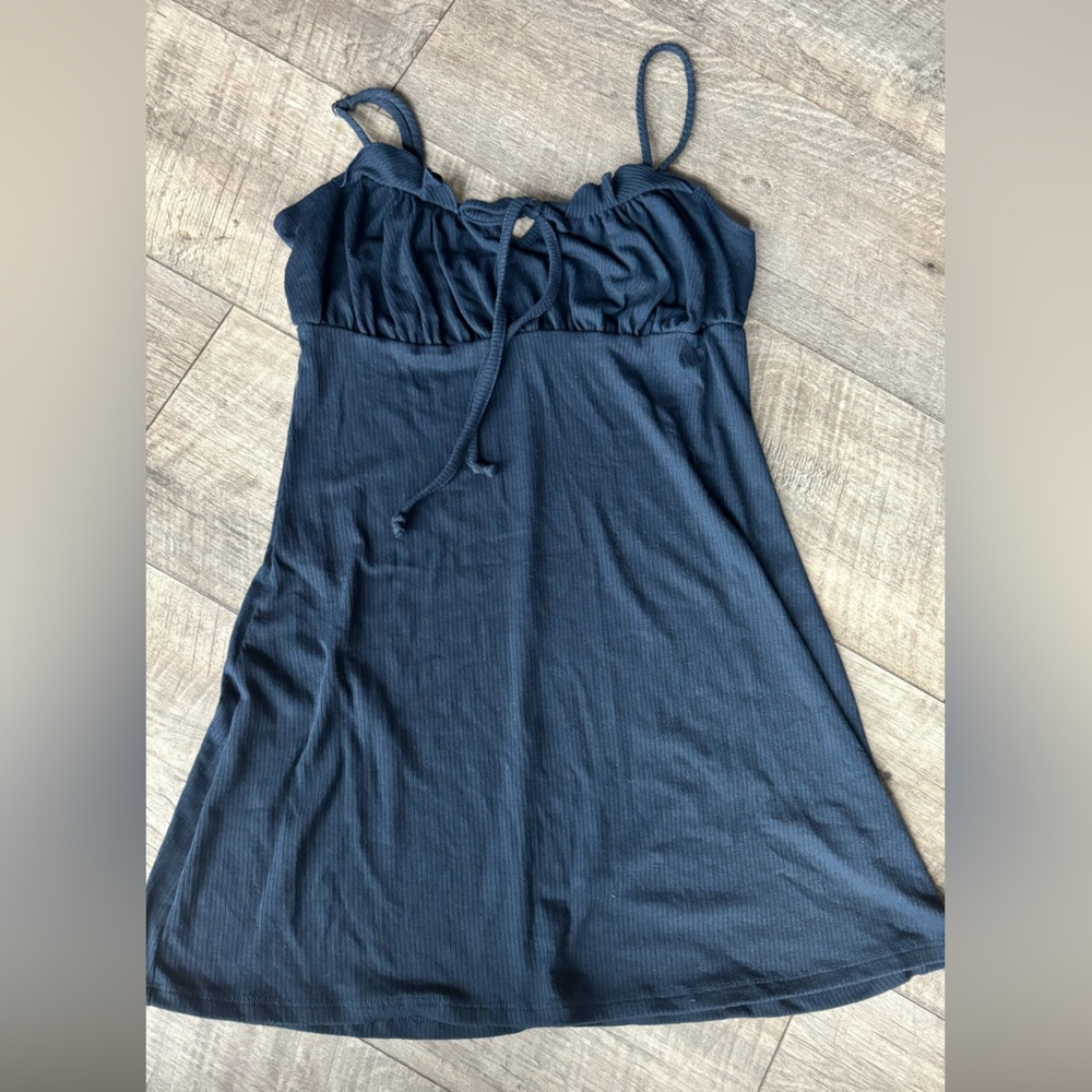 Blue Rain Navy Mini Dress